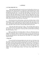 Một số kinh nghiệm tạo hứng thú cho học sinh học tập, góp phần nâng cao chất lượng dạy học môn GD QP AN trong trường THPT quảng xương 4 