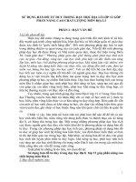 Sử dụng bản đồ tư duy trong dạy học địa lý lớp 12 góp phần nâng cao chất lượng môn địa lý 