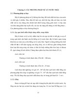 Các phương pháp xử lý nước thải Tiểu luận môn học (chương 3)