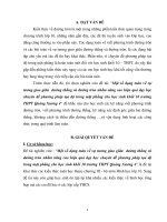Kĩ năng sử dụng phiếu học tập kết hợp với phương pháp thảo luận trong một số bài địa lí 11 ở trường THPT nông cống 3 