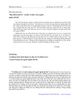 ĐẶC ĐIỂM KINH TẾ XÃ HỘI VÀ NHÀ Ở CỦA NGƯỜI NGHÈO ĐÔ THỊ