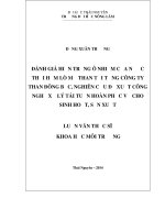 Đánh Giá Hiện Trạng Ô Nhiễm Của Nước Thải Hầm Lò Mỏ Than Tại Tổng Công Ty Than Đông Bắc, Nghiên Cứu Đề Xuất Công Nghệ Xử Lý Tái Tuần Hoàn Phục Vụ Cho Sinh Hoạt, Sản Xuất