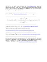 các cấu trúc nano ZnO một chiều:sự tăng trưởng  trong dung dịch và các tính chất đặc trưng