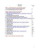 Một vài kinh nghiệm ứng dụng bài tập phụtrong việc dạy học sinh yếu kém 