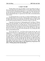 Rèn luyện cho học sinh kĩ năng sử dụng các tính chất hình học để giải một số bài toán về phương pháp tọa độ trong mặt phẳng 