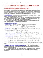 Liên kết hóa học và cấu tạo nguyên tử