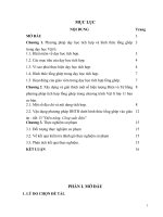 Dùng phương pháp dạy học tích hợp để giải thích định tính một số hiện tượng điện và từ trong chương trình vật lý lớp 11 ban cơ bản 