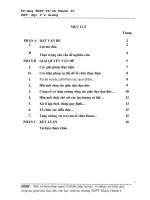 Một số biện pháp quản lí nhằm tăng cường và nâng cao hiệu quả công tác giáo dục đạo đức cho học sinh tại trường THPT thạch thành 4 