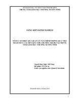 Nâng cao hiệu quả quản lý tài chính thông qua việc tham mưu cải tiến quy chế chi tiêu nội bộ của trung tâm GDTX tỉnh thanh hóa 