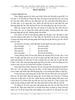 Nhận biết về truyền tham biến và tham trị trong chương trình con bằng mô tả lệnh 