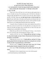 Hướng dẫn học sinh lớp 12 sử dụng kỹ năng tính tích phân các hàm số hữu tỉ để giải một số bài toán trong đề thi đại học và đề thi HSG 