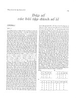 Đáp án môn toán rời rạc -- thầy LPĐ