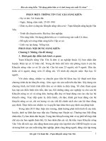 Sáng kiến ủ phân hữu cơ vi sinh trồng cà chua