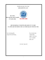 Biến đổi khí hậu ảnh hưởng đến kinh tế và xã hội hộ nuôi trồng thuỷ sản ở Trà Vinh