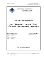 cải tiến năng lực gia công của máy tiện cnc mini tsv201414