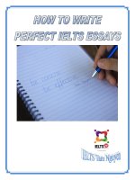 How To Write Perfect IELTS Essays