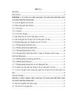 Một số biện pháp giáo dục lễ giáo cho trẻ mẫu giáo 5 6 tuổi ở trường mầm non 