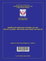 Nghiên cứu động học và động lực học hộp số tự động – mô phỏng hoạt động của hộp số 