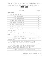 Dạy giải toán có lời văn chứa nội dung hình học cho học sinh khá giỏi lớp 5 