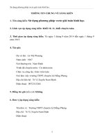 skkn sử dụng phương pháp vectơ giải toán hình học  