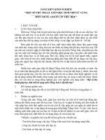 “MỘT SỐ THỦ THUẬT GIÚP HỌC SINH NHỚ TỪ VỰNG. MÔN TIẾNG ANH Ở CẤP TIỂU HỌC”