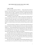 MỘT SỐ BIỆN PHÁP GIÁO DỤC HỌC SINH CÁ BIỆT