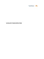 Hướng dẫn viết khoá luận bằng tiếng anh chi tiết nhất