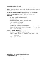 skkn  phương pháp dạy kĩ năng nói trong tiếng anh cho học sinh tiểu học 