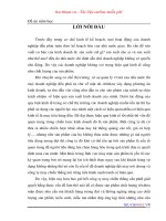 Sản phẩm dệt may xét từ góc độ marketing và các giải pháp về sản phẩm trong hoạt động marketing của công ty may chiến thắng 