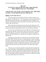 skkn xây DỰNG CHUYÊN đề dạy học THEO HƯỚNG PHÁT TRIỂNNĂNG lực NGƯỜI học 