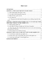 Đề tài tiểu luận ước lượng và dự đoán cầu của mặt hàng sữa bột dành cho trẻ em dielac alpha 123 của công ty cổ phần sữa việt nam (vinamilk) 