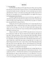 Vấn đề bảo tồn và phát huy ca trù trong hoạt động du lịch tại hải phòng hiện nay 