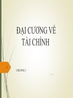 1.Lý Luận Tài chính ( Môn Tài chính tiền tệ )