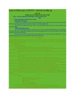 Lịch sử nhà nước và PLVN