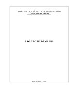 Công tác kiểm điểm chất lượng giáo dục năm 2015 2016   báo cáo tự đánh giá