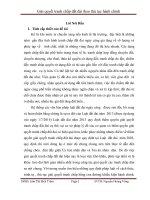 Đề tài giải quyết tranh chấp đất đai theo thủ tục hành chính 