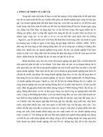 Khóa luận tốt nghiệp kiểm định mối quan hệ giữa chi phí và lợi nhuận và đề xuất một số giải pháp nhằm tối thiểu hóa chi phí sản xuất của công ty TNHH hoàng thiên 