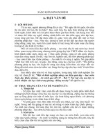 Một số kinh nghiệm nâng cao hiệu quả dạy học môn giáo dục  quốc phòng an ninh qua tiết 32   bài 7 “tác hại của ma túy và trách nhiệm của học sinh trong phòng chống ma túy” 