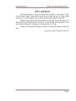 Đề tài đo lường các yếu tố ảnh hưởng đến sự hài lòng của sinh viên trường đại học an giang 