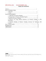 HOW TO  IMPROVE STUDENTS’ SKLLS  DOING IN  READING COMPREHENSION TASKS   