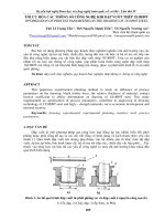 TỐI ưu hóa các THÔNG số CÔNG NGHỆ KHI dập VUỐT THÉP 1x18h9t 