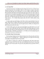 Sự ô nhiễm của kim loại nặng trong môi trường nước