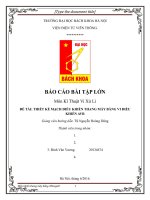 Thiết kế mạch điều khiển thang máy bằng vi điều khiển AVR