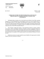 MSC circ 1006  GUIDELINES ON FIRE TEST PROCEDURES FOR ACCEPTANCE OF FIRERETARDANT MATERIALS FOR THE CONSTRUCTION OF LIFEBOATS