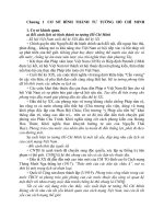 tài liệu ôn thi tư tưởng HCM