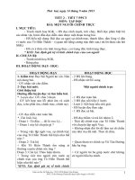 giáo án lớp 4 tuần 4, năm học mới