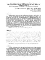 THUẬT TOÁN tìm ĐƯỜNG đi NGẮN NHẤT TRONG KHAI TRIỂN CHI TIẾT KIM LOẠI tấm 