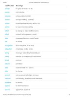 NHỮNG TỪ HAY NHẦM LẪN TRONG TIẾNG ANH