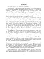 THIẾT KẾ NGHIÊN CỨU VỀ MỘT VẤN ĐỀ TỒN TẠI TRONG DOANH NGHIỆP