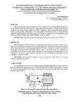 NGHIÊN cứu ẢNH HƯỞNG của các THÔNG số CÔNG NGHỆ đến NĂNG LƯỢNG QUÁ TRÌNH dập XUNG điện từ 